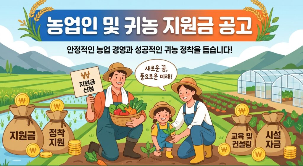 농업인 귀농